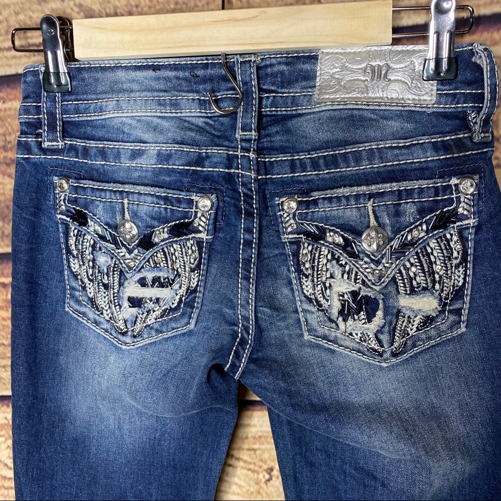 NWOT Miss Me Signature Ankle Skinny Jeans 24